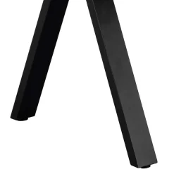 Tisch in Eiche und Schwarz - Fadrina