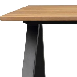 Tisch in Eiche und Schwarz - Fadrina