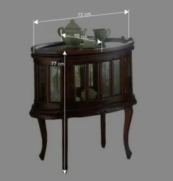 Tischchen Islando aus Akazie Massivholz