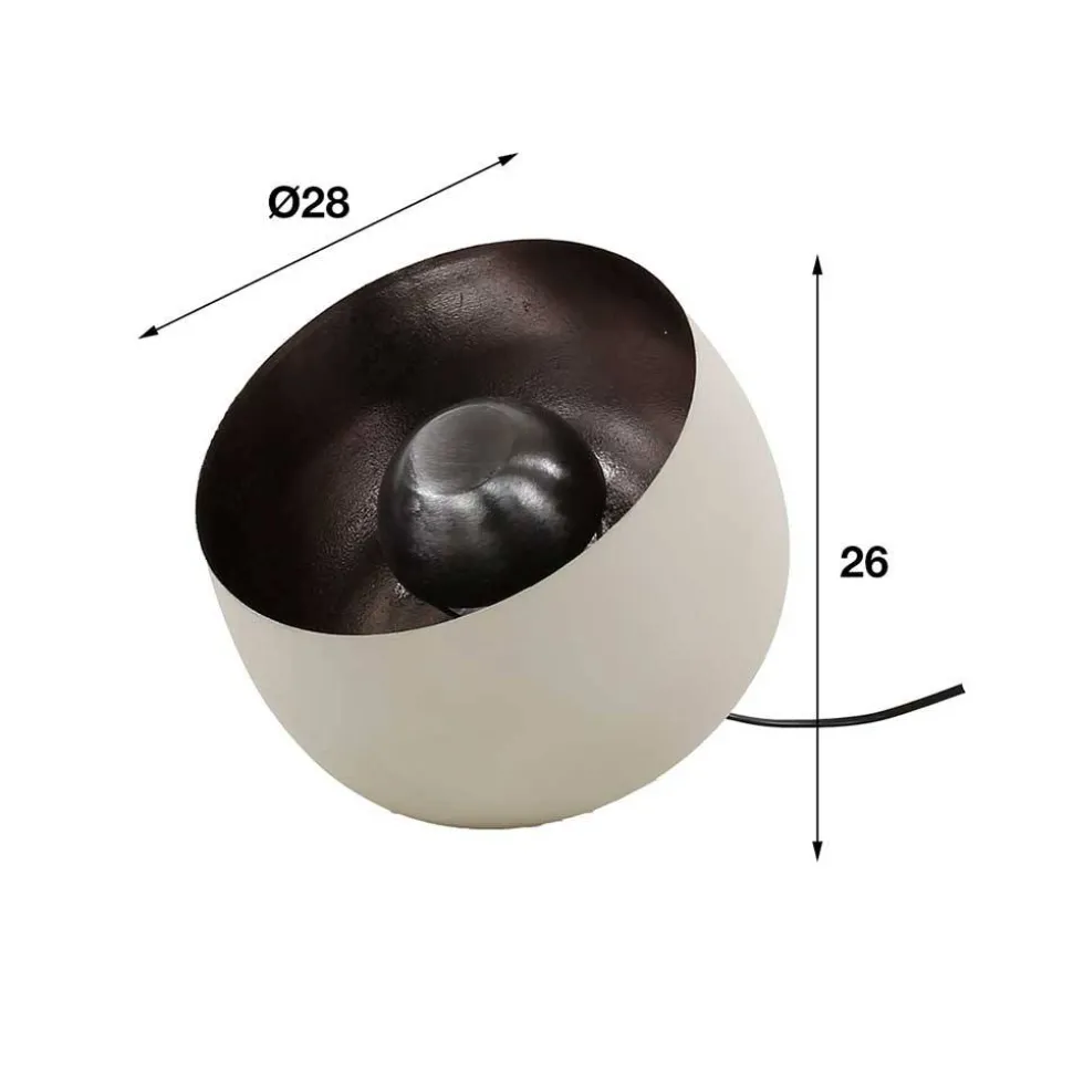 Tischleuchte Bodenleuchte aus Metall - Cylian