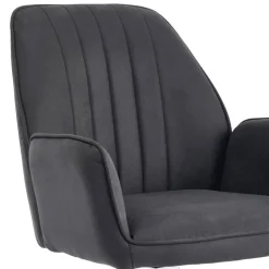 Tischsessel in Anthrazit - Minea (2er Set)