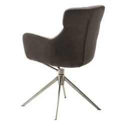 Tischsessel in Schlamm - Eliva (2er Set)