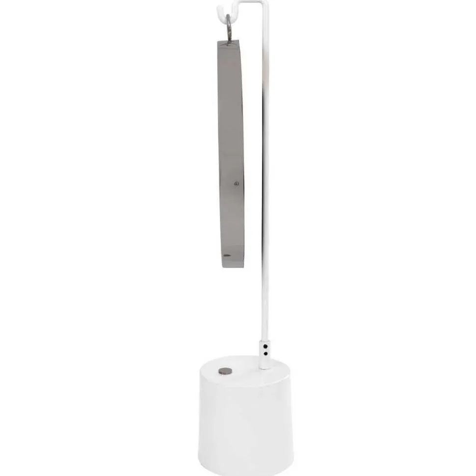 Tischspiegel in Silberfarben und Weiß - Cavan