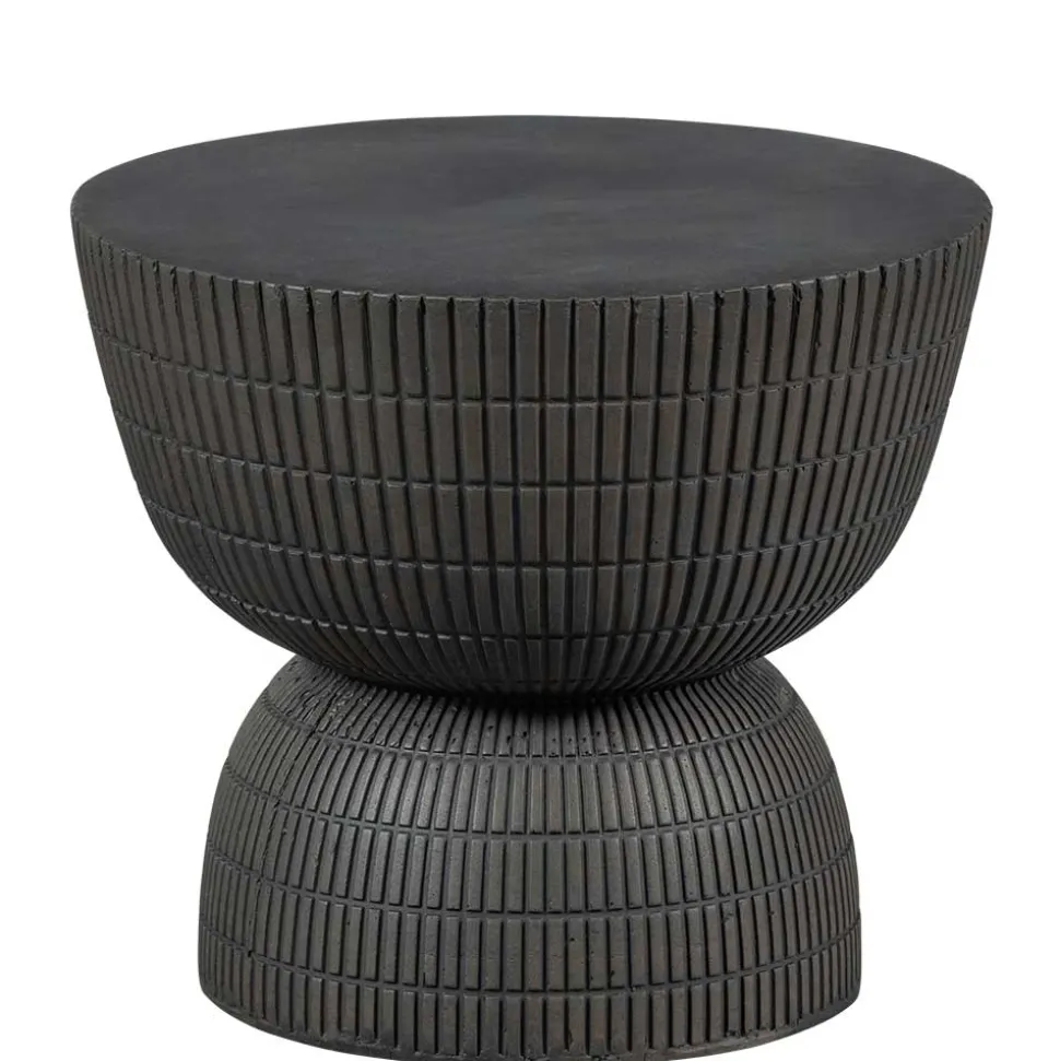 Tonfaser Beistelltisch in Dunkelbraun - Feregato