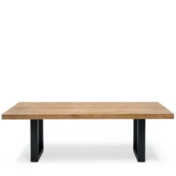 Topp Esstisch mit Platte Wildeiche geölt - Vastillo