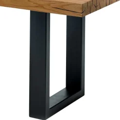 Topp Esstisch mit Platte Wildeiche geölt - Vastillo