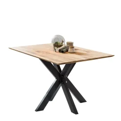 Topp Esstisch mit schweizer Platte Wildeiche - Inveria