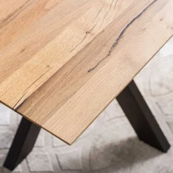 Topp Esstisch mit schweizer Platte Wildeiche - Inveria