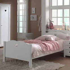 Topp Jugendzimmer Set Grandory in Weiß (dreiteilig)