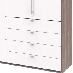 Topp Kombi-Schlafzimmerschrank mit acht Schubladen - Tivierto