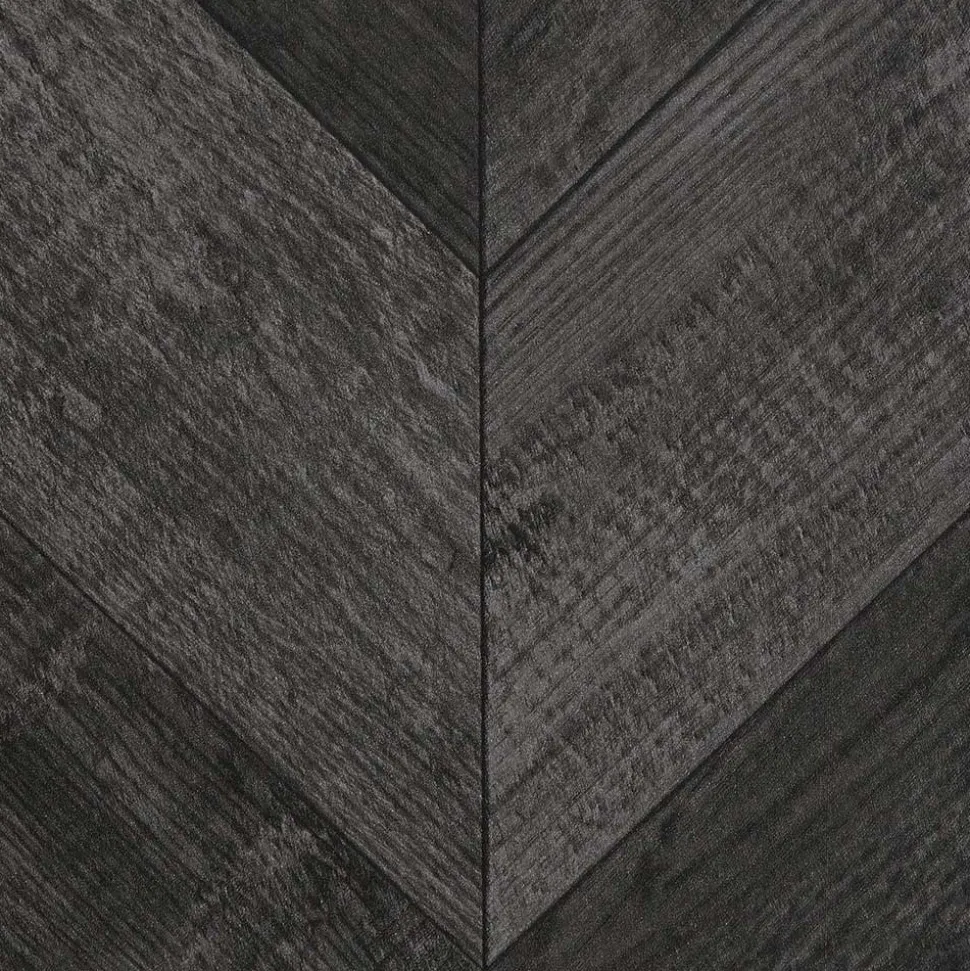 Türen-Kommode in Holzoptik Black Wash - Salivi V