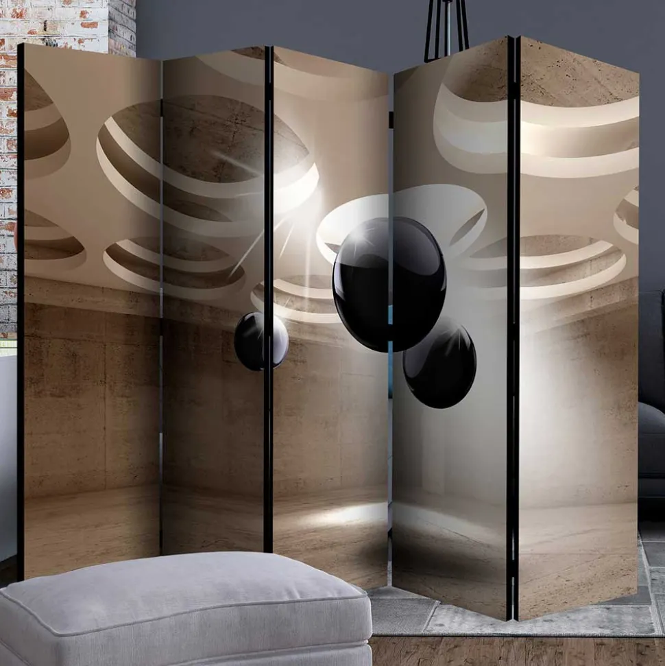 Trennwand Paravent 3 oder 5 Elemente faltbar - Diamora