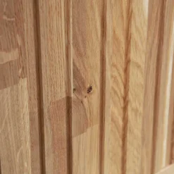 Türen-Sideboard in Eiche & Schwarz - Banyo