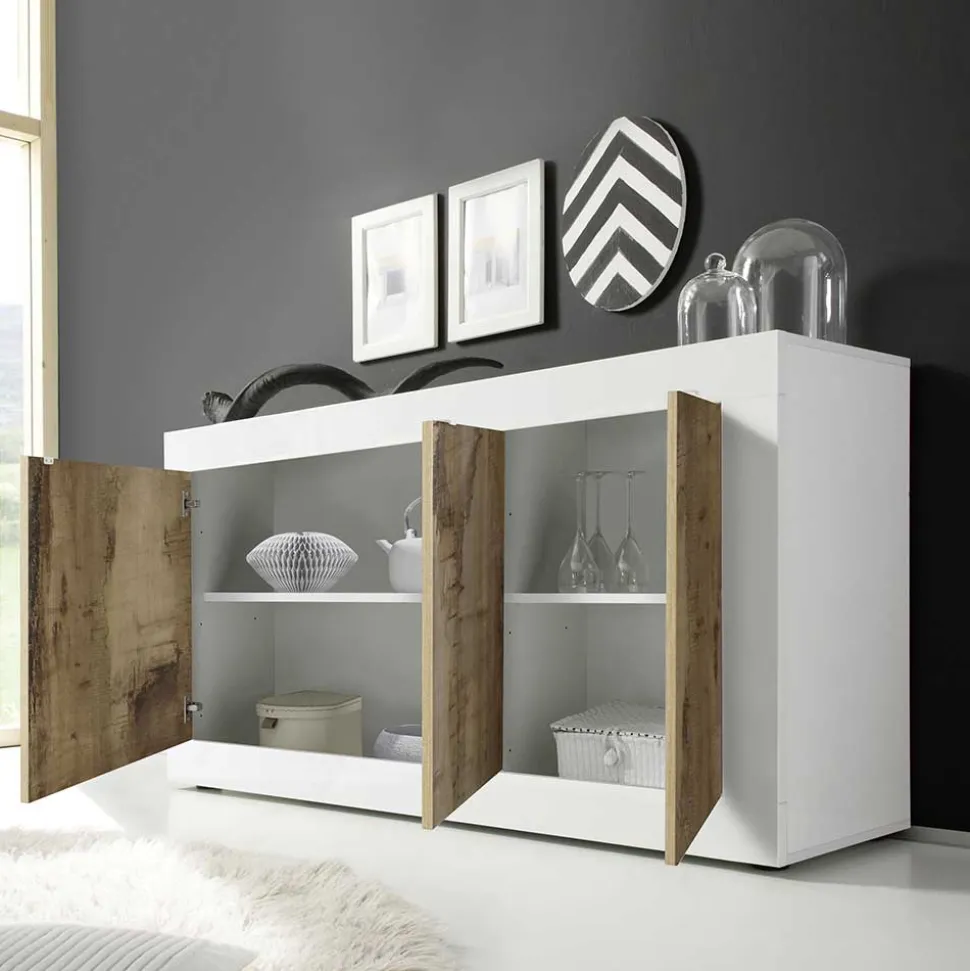 Türen-Sideboard mit 160 cm Breite - Olvenion