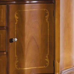 2-türige Barock Kommode Dentro mit 4 Schubladen