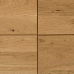 2-türige Kommode aus Massivholz Wildeiche - Millena