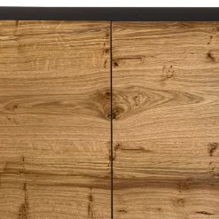 2-türige Kommode mit Eiche Furnier Front - Yestinas