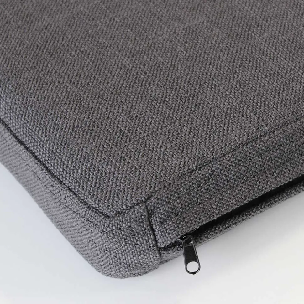 2-türige Schuhbank in Silbergrau Glas - Ilfred