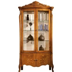 4-türige Vitrine im Italienischem Stil - Carlenna III