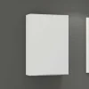 1-türiger Badezimmeroberschrank in Weiß - Livendas