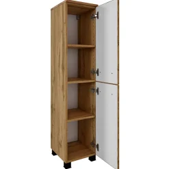 2-türiger Badschrank - 30x135x35 cm - Arazony