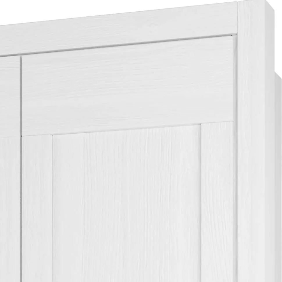 3-türiger Country Kleiderschrank mit Spiegel - Imtreba