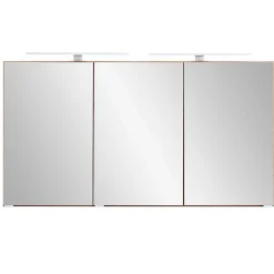 3-türiger 3D Spiegelschrank fürs Badezimmer - Drumias