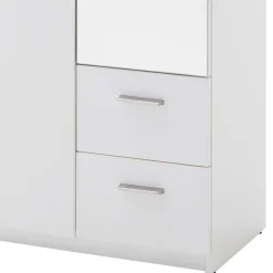 2-türiger Dielenschrank mit Spiegel - Nusenia