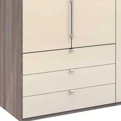 2-türiger Falttürenschrank 200cm in Creme - Calassina