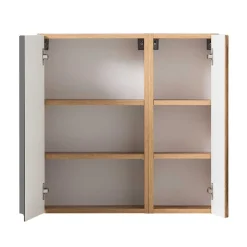 2-türiger Hängeschrank fürs Bad 65x64x20 cm - Jambi