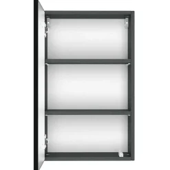 1-türiger Hängeschrank in Dunkelgrau - Agiruan