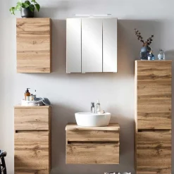 1-türiger Hängeschrank in Wildeiche Dekor - Iliam