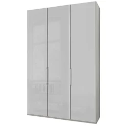 2-türiger Kleiderschrank glasbeschichtet - Jimdira