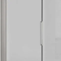 2-türiger Kleiderschrank glasbeschichtet - Jimdira