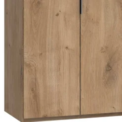 4-türiger Kleiderschrank im Holz Look - Dagidoyo