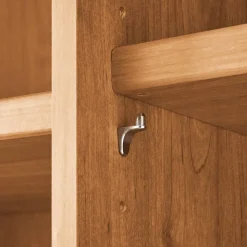 5-türiger Kleiderschrank mit Glasfront - Angelina