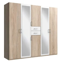 6-türiger Kleiderschrank mit zwei Schubladen - Coint