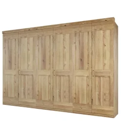 6-türiger Schlafzimmer Kleiderschrank in Asteiche - Zamron