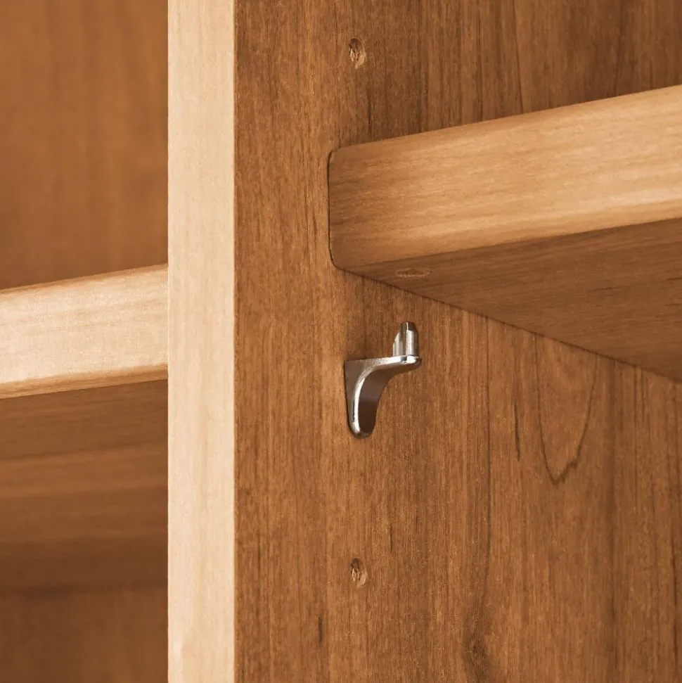 6-türiger Schlafzimmer-Kleiderschrank in Erle - Murray