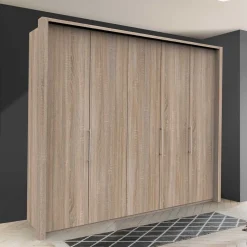 3-türiger Schlafzimmerschrank mit Falttüren - Zayun