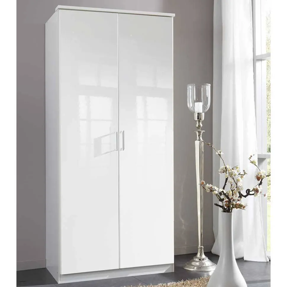2-türiger Schlafzimmerschrank in Weiß - Venture I