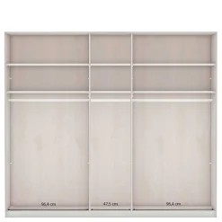 5-türiger Schlafzimmerschrank - modernes Landhaus - Mataram