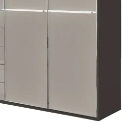 7-türiger Schlafzimmer-Schrank zweifarbig - Korcula