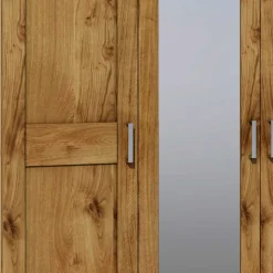 3-türiger Schlafzimmer-Schrank mit Spiegel - Rirua