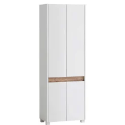 4-türiger Schrank für Schuhe in Weiß - Etravia