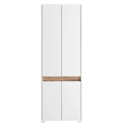 4-türiger Schrank für Schuhe in Weiß - Etravia