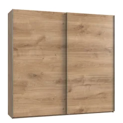 2-türiger Schwebetürenschrank im Holz Look - Dagidoyo