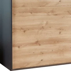 2-türiger Schwebetürenschrank mit Spiegel - Checky