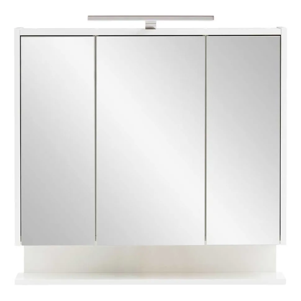 3-türiger Spiegelschrank mit Ablage - Asinaras