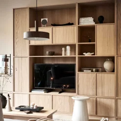 2-türiger Unterschrank für TV in Eiche - Ewana